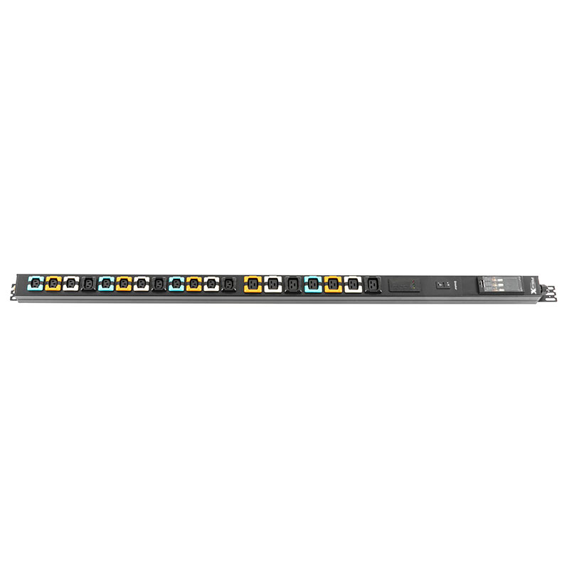 19-Ổ cắm C13 C19 Bộ ngắt dọc 3 SPD Giá chuyển mạch Pdu