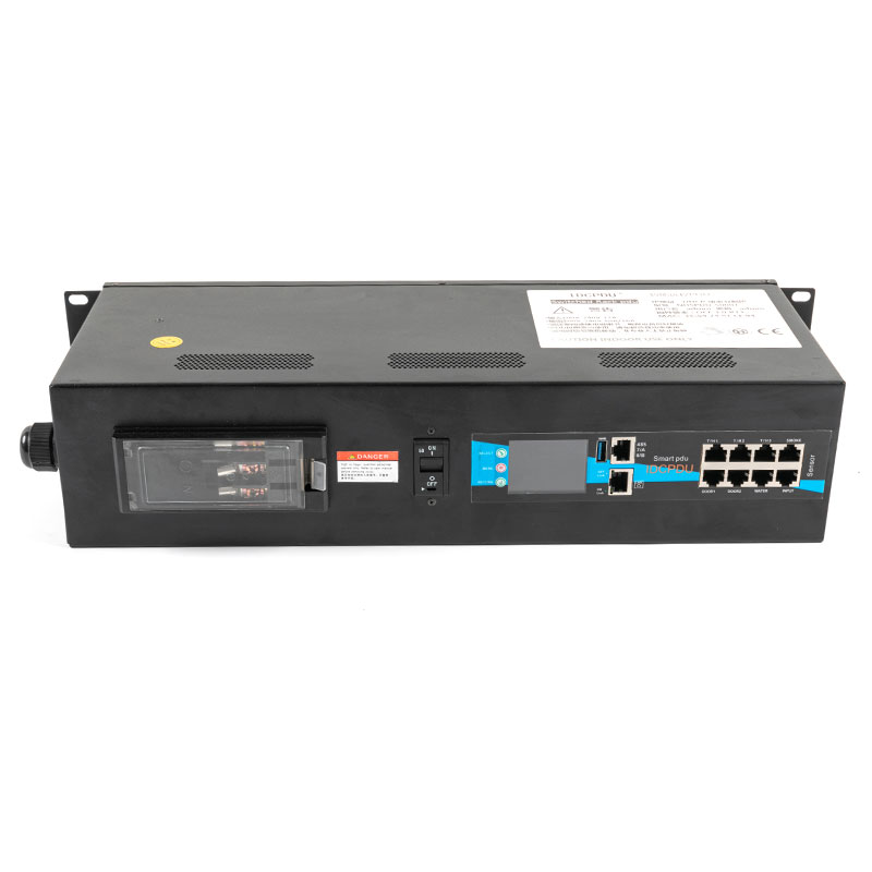 Bộ ngắt cảm biến TCP/IP dọc 16 ổ cắm C13 C19 2U eco Smart Rack Pdu