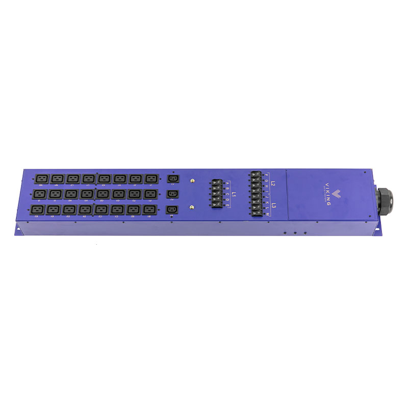 Máy cắt dọc 3 pha 27 ổ cắm C13 C19 Pdu